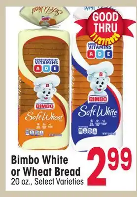 Jewel-Osco Bimbo White or Wheat Bread offer