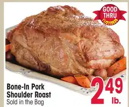 Jewel-Osco Bone-In Pork Shoulder Roast offer