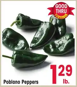 Jewel-Osco Poblano Peppers offer