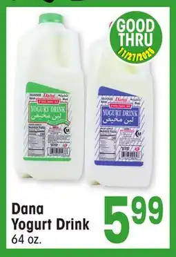 Jewel-Osco Dana Yogurt Drink offer