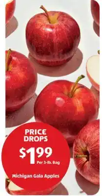 Aldi Michigan Gala Apples offer