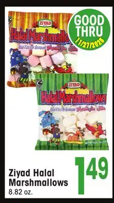 Jewel-Osco Ziyad Halal Marshmallows offer