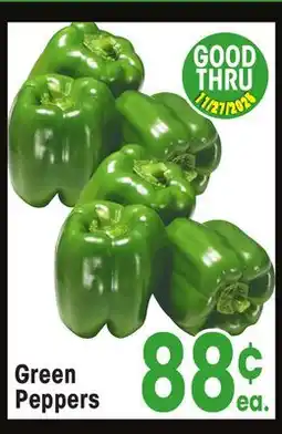 Jewel-Osco Green Peppers offer