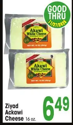 Jewel-Osco Ziyad Ackawi Cheese offer