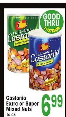 Jewel-Osco Castania Extra or Super Mixed Nuts offer