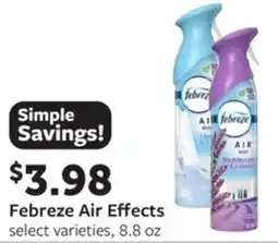 Fareway Febreze Air Effects offer