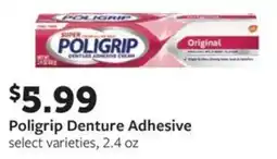 Fareway Poligrip Denture Adhesive offer
