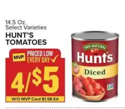 Food Lion Hunt's Tomatoes offer