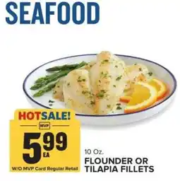Food Lion Flounder or Tilapia Fillets offer