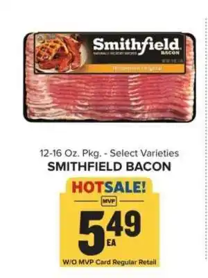 Food Lion Smithfield Bacon offer