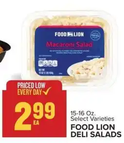 Food Lion Food Lion Deli Salads offer