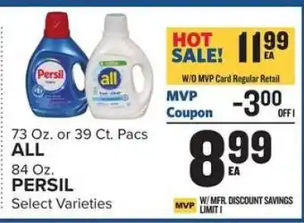 Food Lion ALL / PERSIL offer