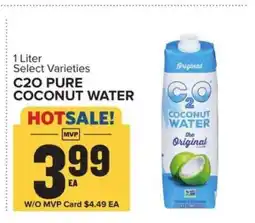 Food Lion C2O Pure Coconut Water offer