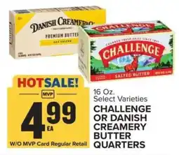 Food Lion Challenge or Danish Creamery Butter Quarters offer