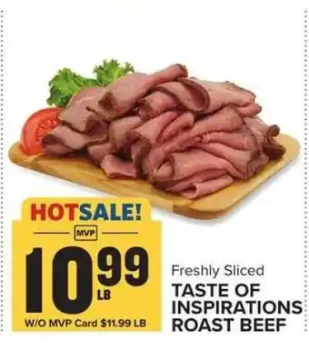 Food Lion TASTE OF INSPIRATIONS ROAST BEEF offer