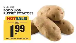 Food Lion FOOD LION RUSSET POTATOES offer