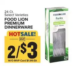 Food Lion Food Lion Premium Dinnerware offer
