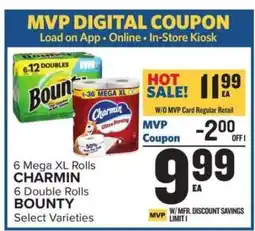 Food Lion Charmin & Bounty offer