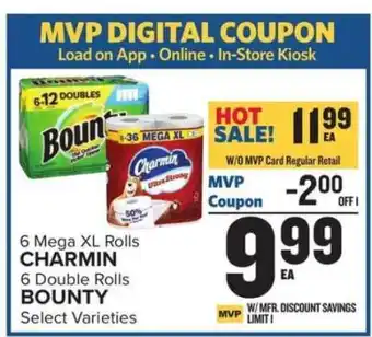 Food Lion Charmin & Bounty offer