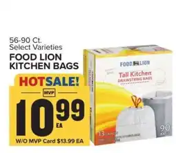 Food Lion FOOD LION KITCHEN BAGS offer