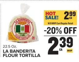 Food Lion LA BANDERITA FLOUR TORTILLA offer