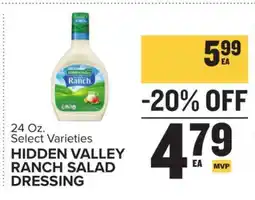 Food Lion Hidden Valley Ranch Salad Dressing offer