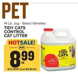 Food Lion Tidy Cats Control Cat Litter offer