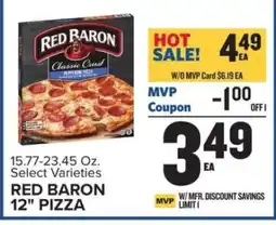 Food Lion Red Baron 12 Pizza offer