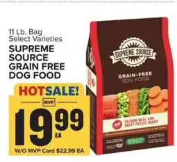Food Lion Supreme Source Grain-Free Dog Food offer