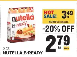 Food Lion Nutella B-ready offer