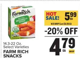 Food Lion Farm Rich Snacks offer