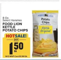 Food Lion FOOD LION KETTLE POTATO CHIPS offer