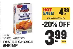 Food Lion Tastee Choice Shrimp offer