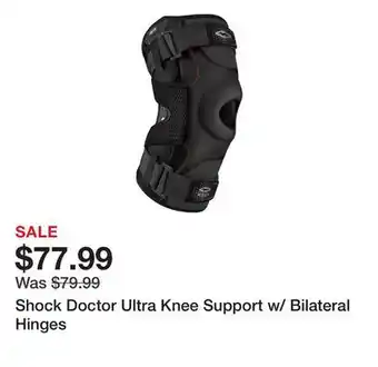 Dick's Sporting Goods Shock Doctor Ultra Knee Support w/ Bilateral Hinges offer