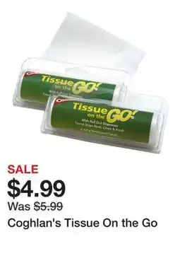 Dick's Sporting Goods Coghlan's Tissue On the Go offer