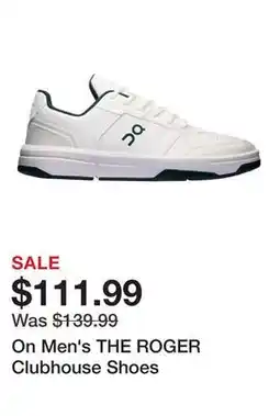 Dick's Sporting Goods On Men's THE ROGER Clubhouse Shoes offer