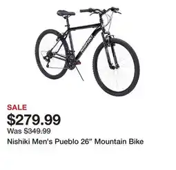 Dick's Sporting Goods Nishiki Men's Pueblo 26 Mountain Bike offer