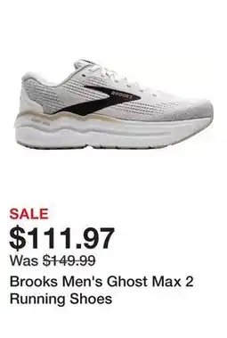 Dick's Sporting Goods Brooks Men's Ghost Max 2 Running Shoes offer