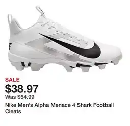 Dick's Sporting Goods Nike Men's Alpha Menace 4 Shark Football Cleats offer