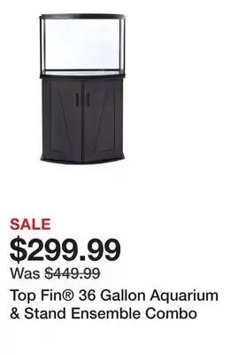 Petsmart Top Fin 36 Gallon Aquarium & Stand Ensemble Combo offer
