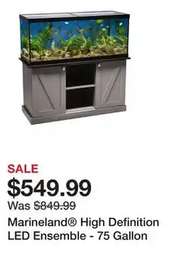 Petsmart Marineland High Definition LED Ensemble - 75 Gallon offer