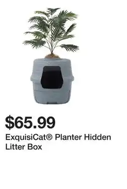 Petsmart ExquisiCat Planter Hidden Litter Box offer