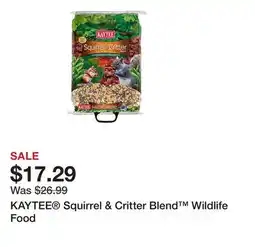 Petsmart KAYTEE Squirrel & Critter Blend Wildlife Food offer