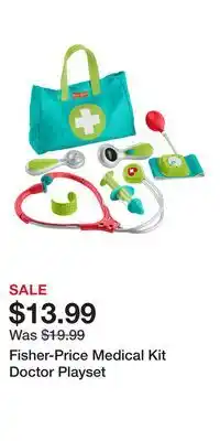 Kohl's Fisher-Price Medical Kit Doctor Playset offer