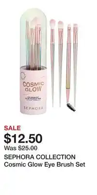 Kohl's SEPHORA COLLECTION Cosmic Glow Eye Brush Set offer