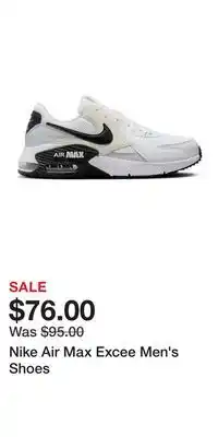 Kohl's Nike Air Max Excee Men's Shoes offer