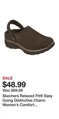 Kohl's Skechers Relaxed Fit Easy Going Distinctive Charm Women's Comfort Shoes offer