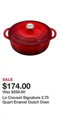 Nordstrom Le Creuset Signature 2.75 Quart Enamel Dutch Oven offer
