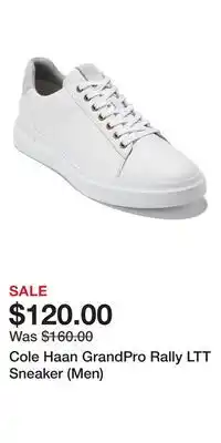 Nordstrom Cole Haan GrandPro Rally LTT Sneaker (Men) offer