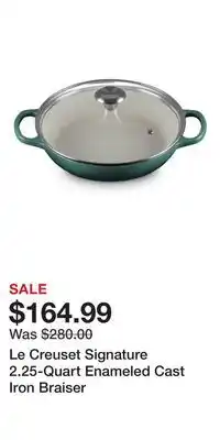 Nordstrom Le Creuset Signature 2.25-Quart Enameled Cast Iron Braiser offer